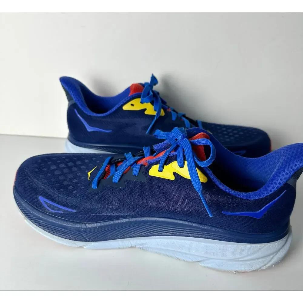 Mens Hoka Clifton 9 Running Shoes 1132210 BBDGB Bellwether Blue 11.5 2E Wide EE